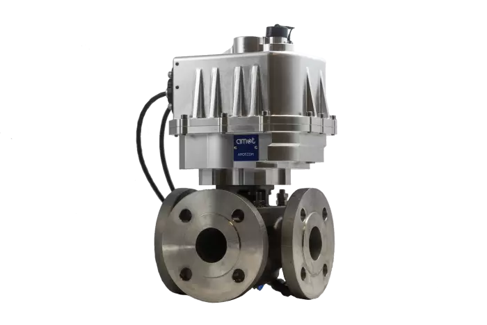 三通旋转温控阀